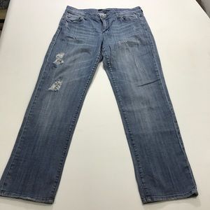 Kut From The Kloth Womens Jeans 10 Distressed
